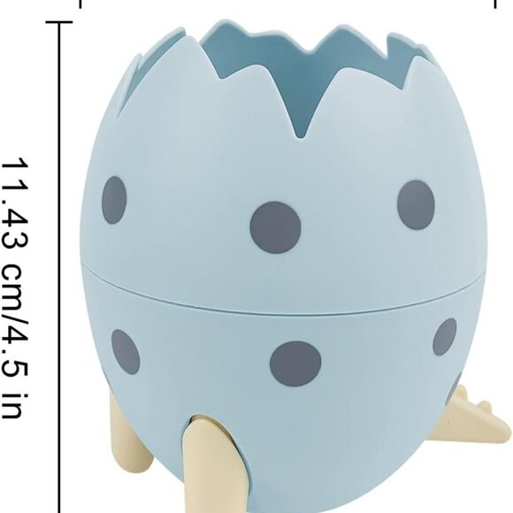 Dinosaur Egg Pen Holder for Desk Pencil Case Desktop Accessories Storage Organiz - Picture 2 of 7